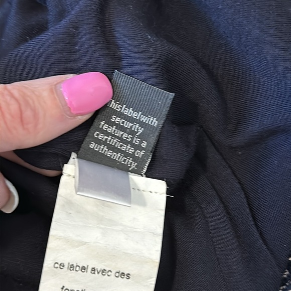 DIANE VON FURSTENBERG Zarita Dress Navy Blue Lace Sheath 3/4 Sleeve - Picture 11 of 13